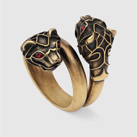 gucci panther ring|gucci tiger shopper.